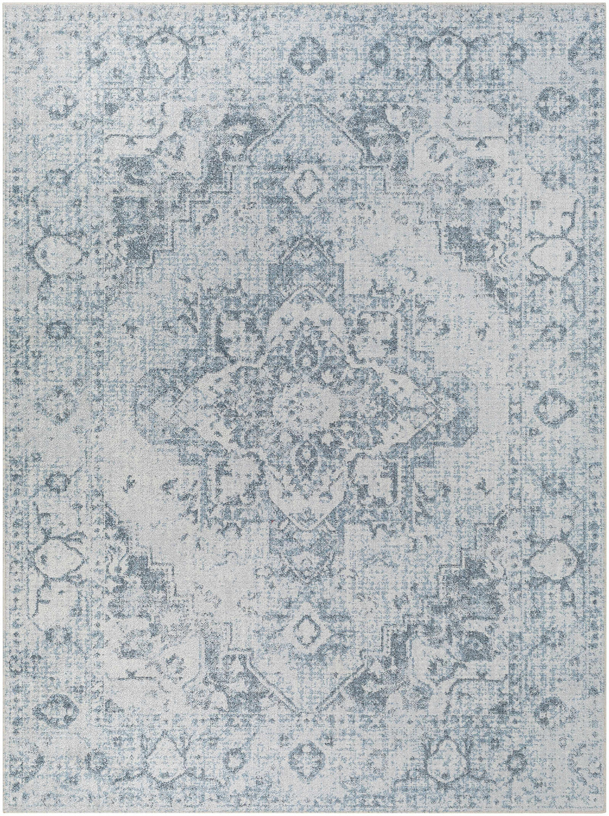 Hauteloom Ankti SLLIANKTIA1 Blue Machine Made Polyester Rug