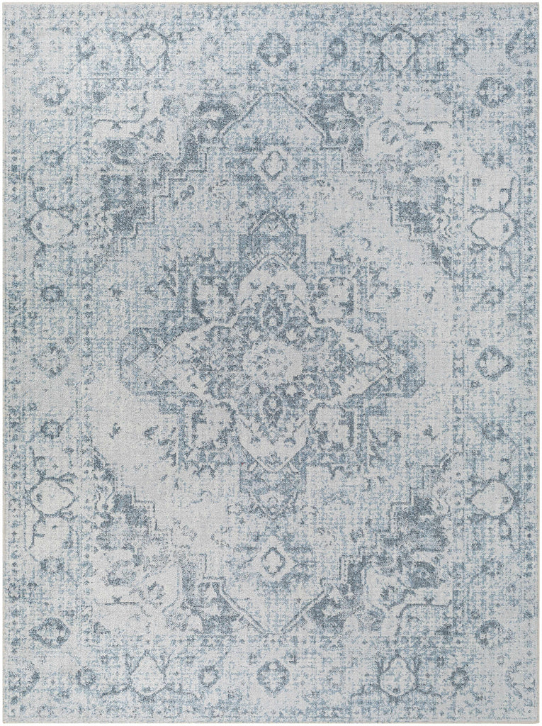 Hauteloom Ankti SLLIANKTIA1 Blue Machine Made Polyester Rug