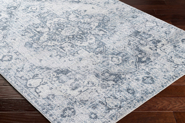 Hauteloom Ankti SLLIANKTIA1 Blue Machine Made Polyester Rug
