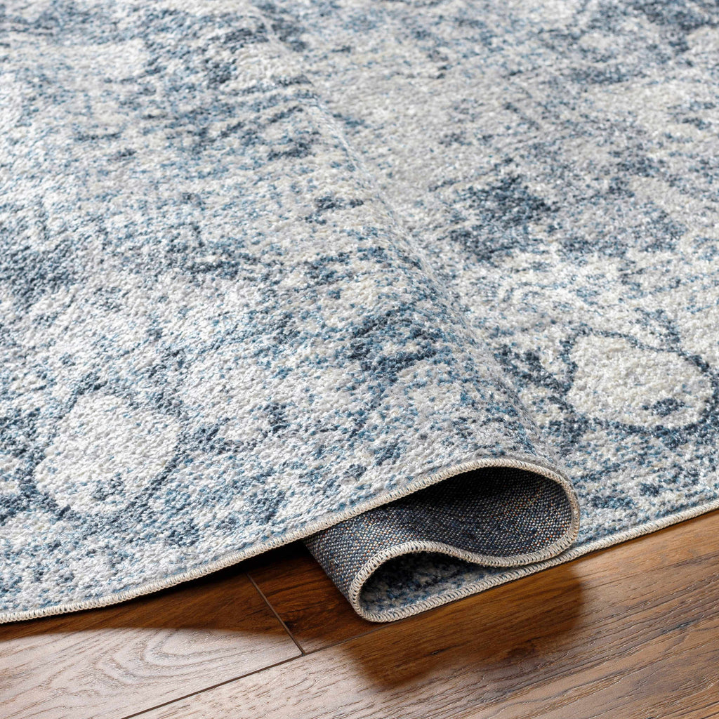 Hauteloom Ankti SLLIANKTIA1 Blue Machine Made Polyester Rug