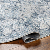 Hauteloom Ankti SLLIANKTIA1 Blue Machine Made Polyester Rug