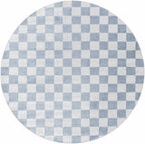 Hauteloom Brone SLLIBRONEA1 Blue Machine Made Polyester Rug