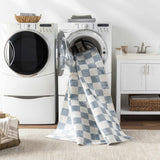 Hauteloom Brone SLLIBRONEA1 Blue Machine Made Polyester Rug