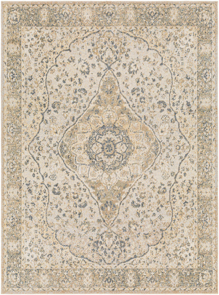Hauteloom Cara SLLICARAL23 Blue Machine Made Polyester Rug