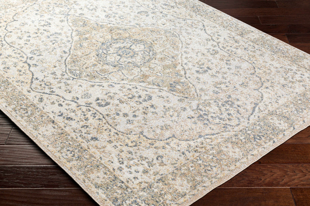 Hauteloom Cara SLLICARAL23 Blue Machine Made Polyester Rug