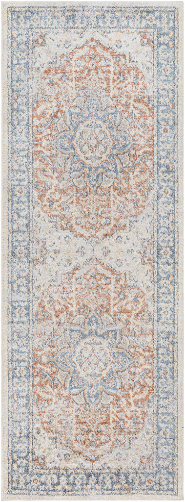 Hauteloom Emke SLLIEMKE8A1 Gray Machine Made Polyester Rug