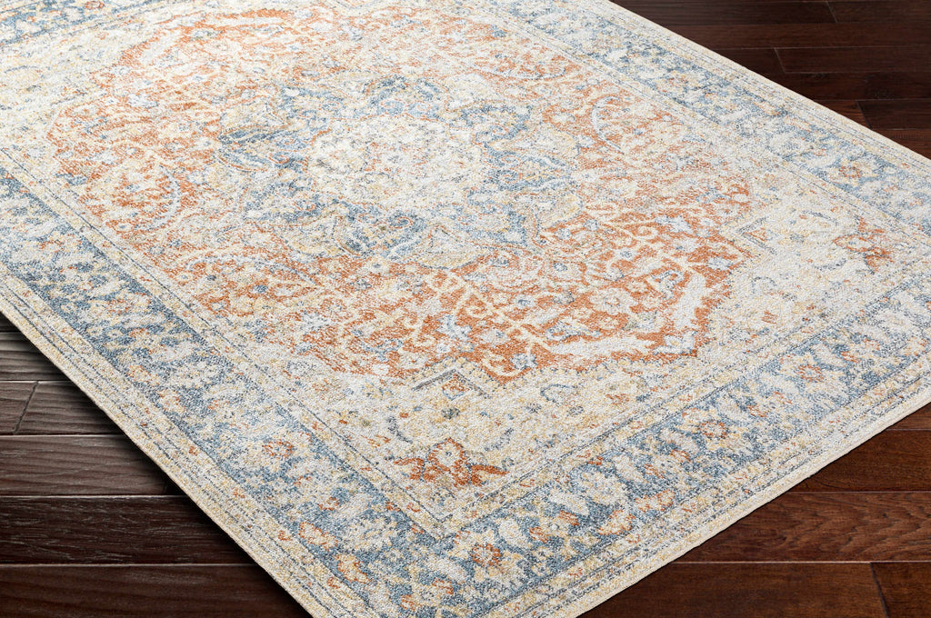 Hauteloom Emke SLLIEMKE8A1 Gray Machine Made Polyester Rug