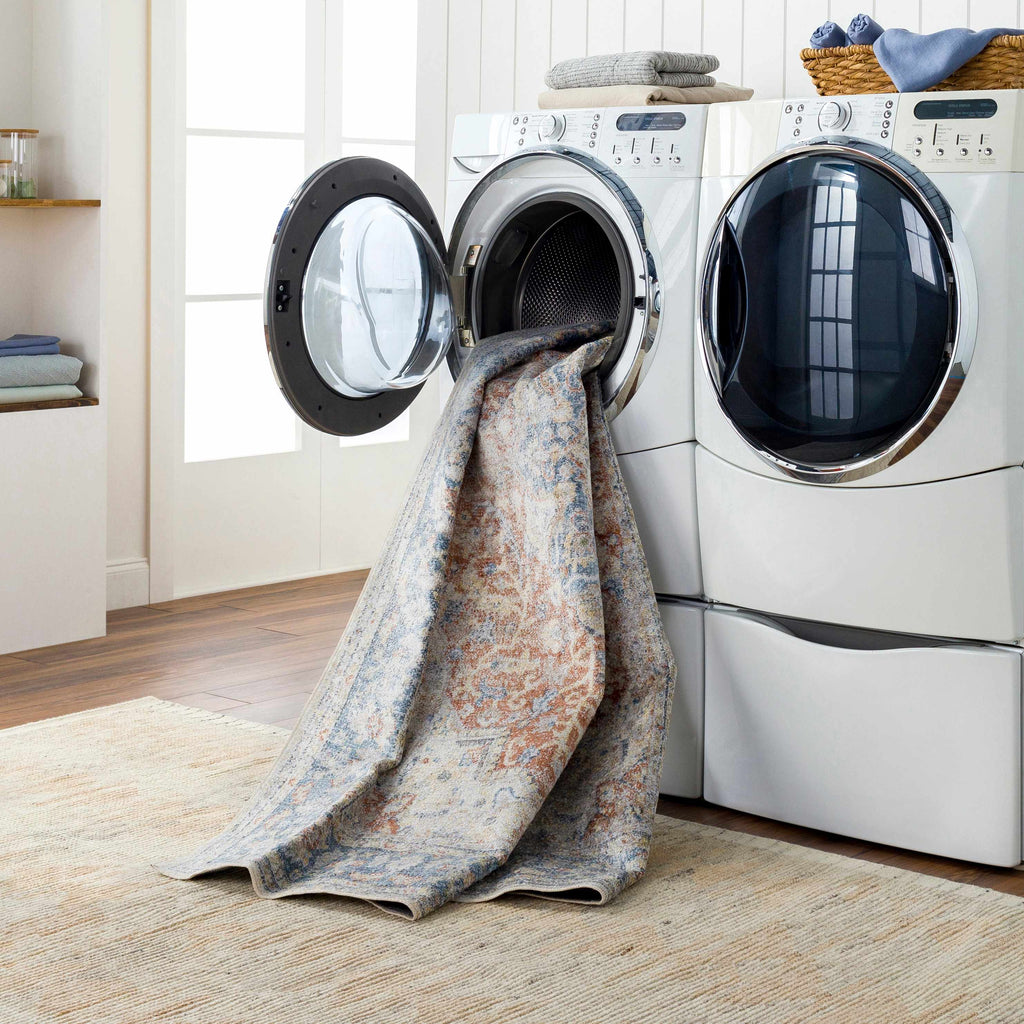 Hauteloom Emke SLLIEMKE8A1 Gray Machine Made Polyester Rug