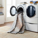 Hauteloom Emke SLLIEMKE8A1 Gray Machine Made Polyester Rug