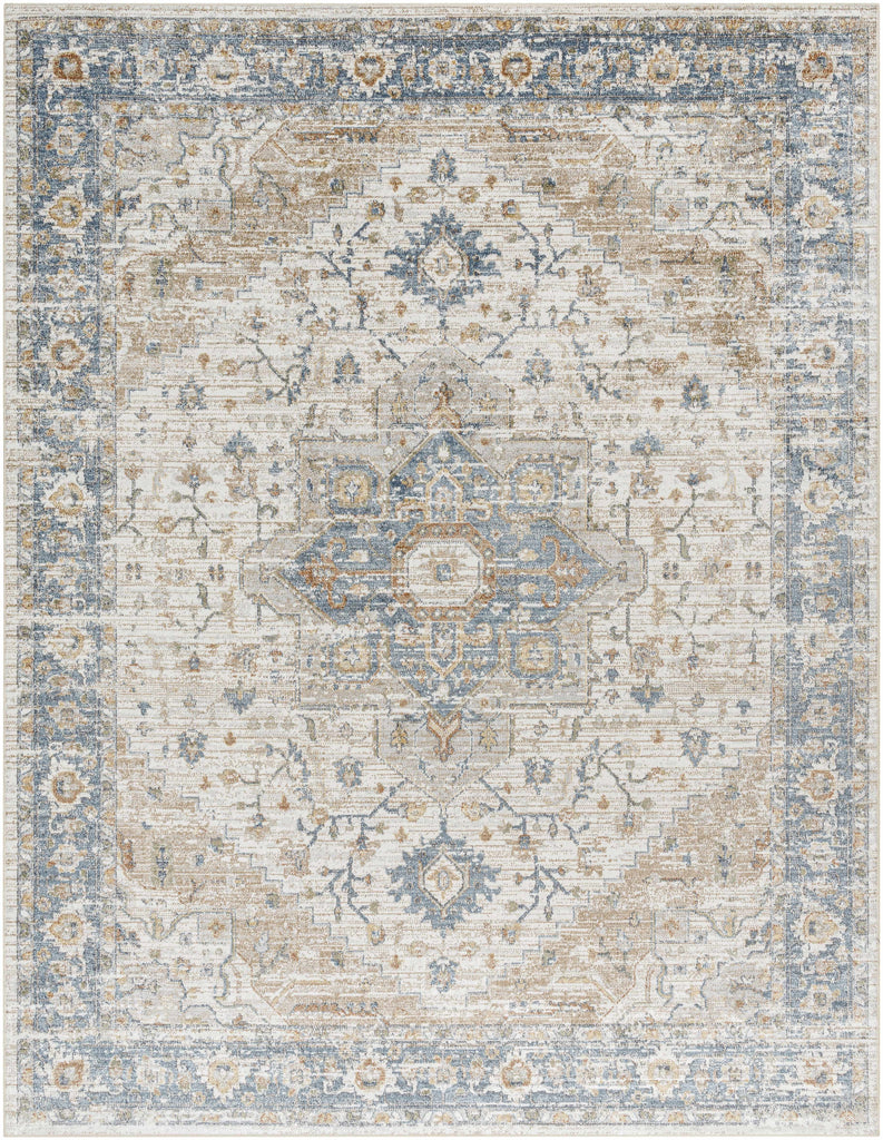 Hauteloom Ezri SLLIEZRI890 Peach Machine Made Polyester Rug