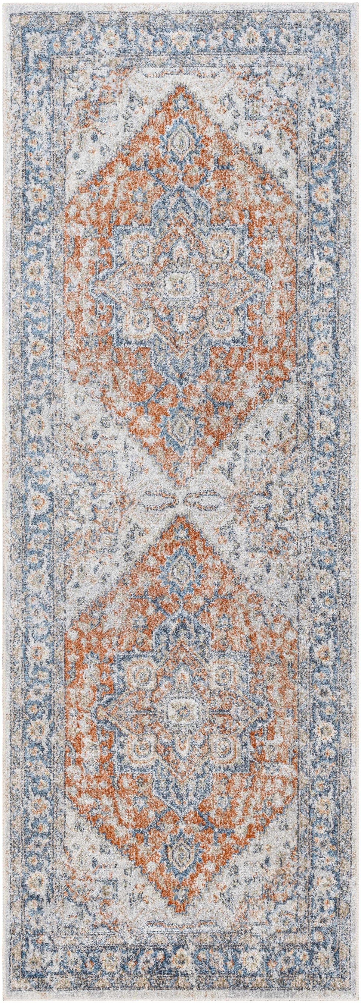 Hauteloom Ezri SLLIEZRI8A1 Gray Machine Made Polyester Rug