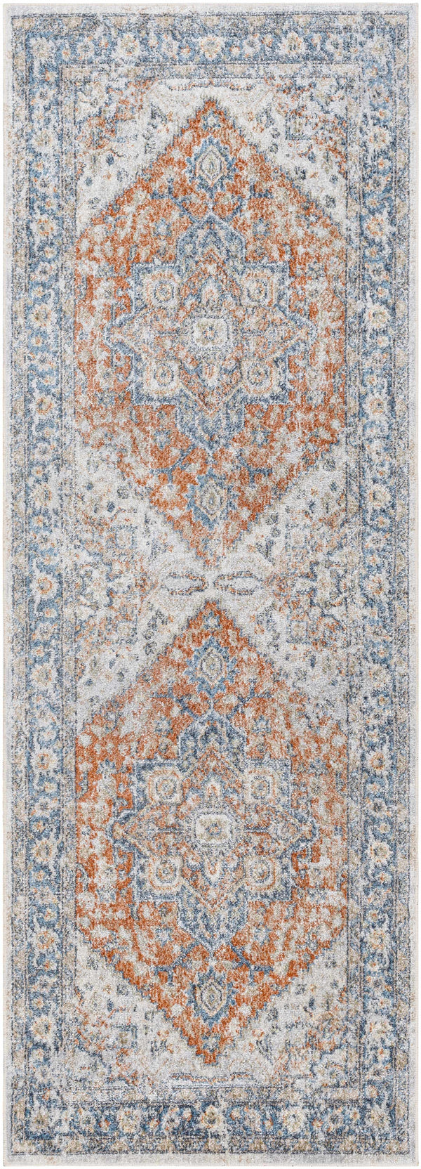 Hauteloom Ezri SLLIEZRI8A1 Gray Machine Made Polyester Rug