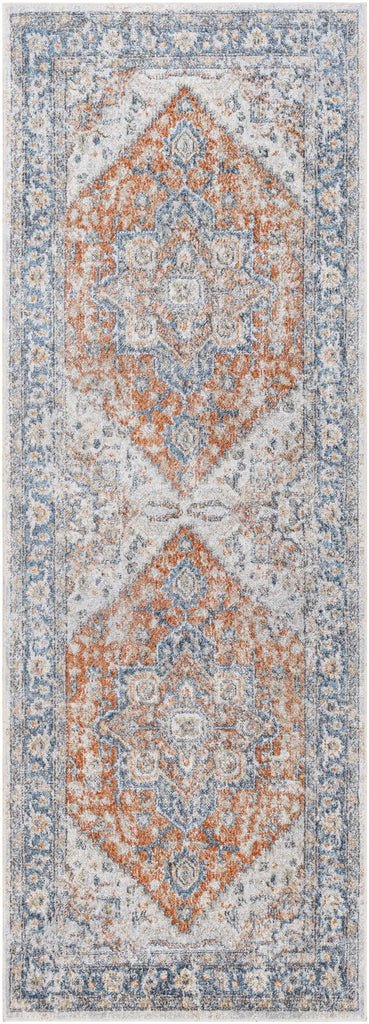 Hauteloom Ezri SLLIEZRI8A1 Gray Machine Made Polyester Rug