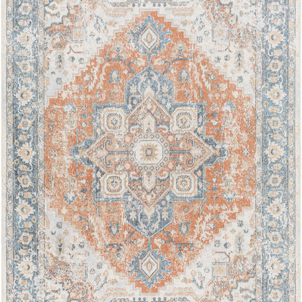 Hauteloom Ezri SLLIEZRI8A1 Gray Machine Made Polyester Rug