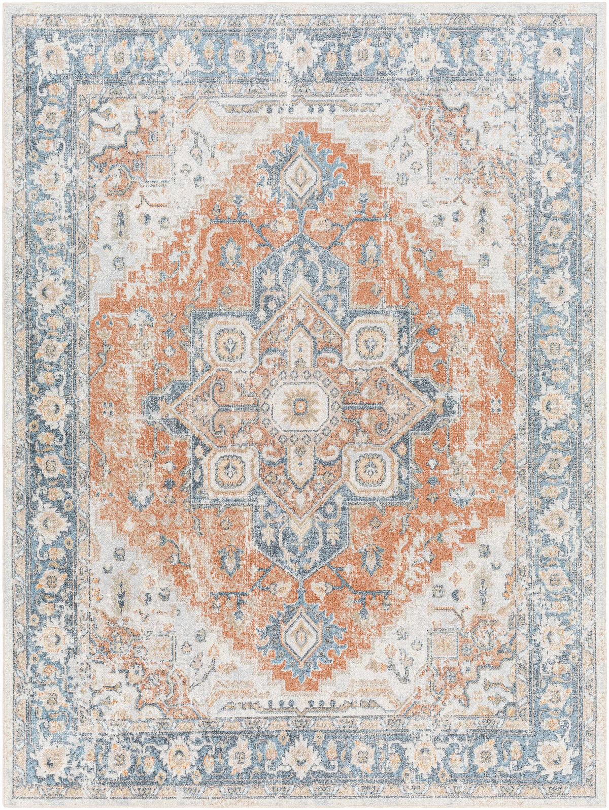 Hauteloom Ezri SLLIEZRI8A1 Gray Machine Made Polyester Rug