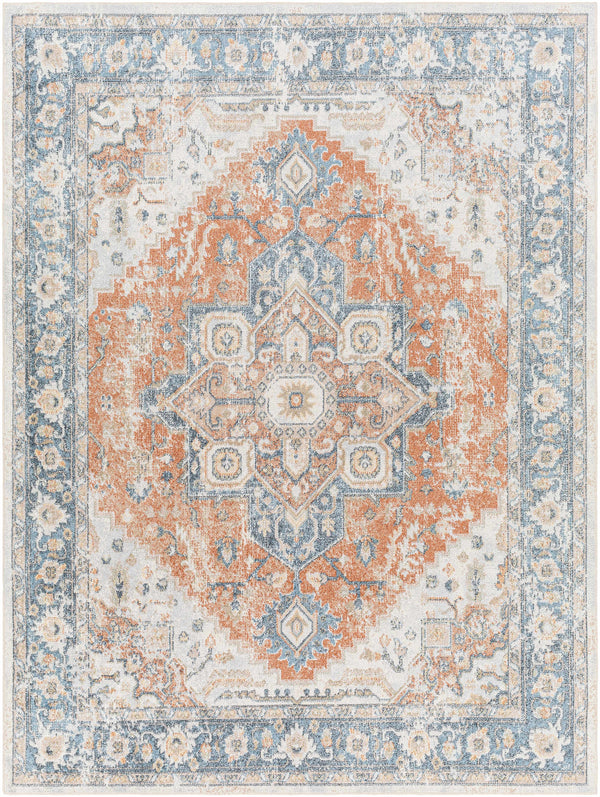 Hauteloom Ezri SLLIEZRI8A1 Gray Machine Made Polyester Rug