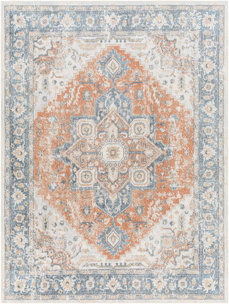 Hauteloom Ezri SLLIEZRI8A1 Gray Machine Made Polyester Rug