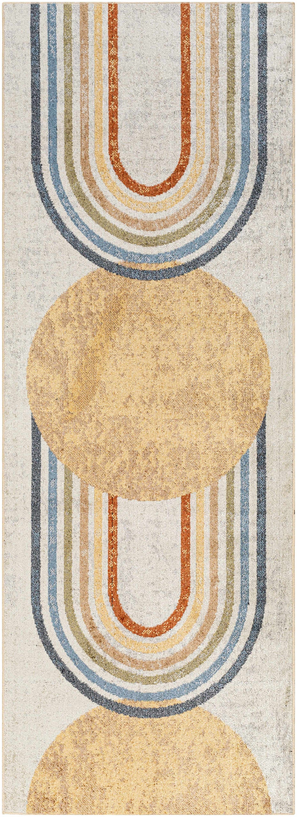 Hauteloom Giza SLLIGIZA890 Navy Machine Made Polyester Rug