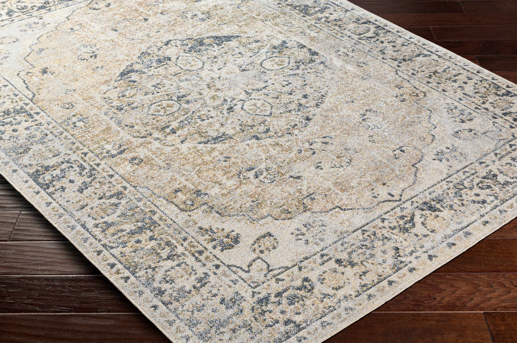 Hauteloom Rudo SLLIRUDOAA1 Light Brown Machine Made Polyester Rug