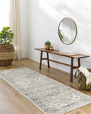 Hauteloom Rudo SLLIRUDOAA3 Gray Machine Made Polyester Rug