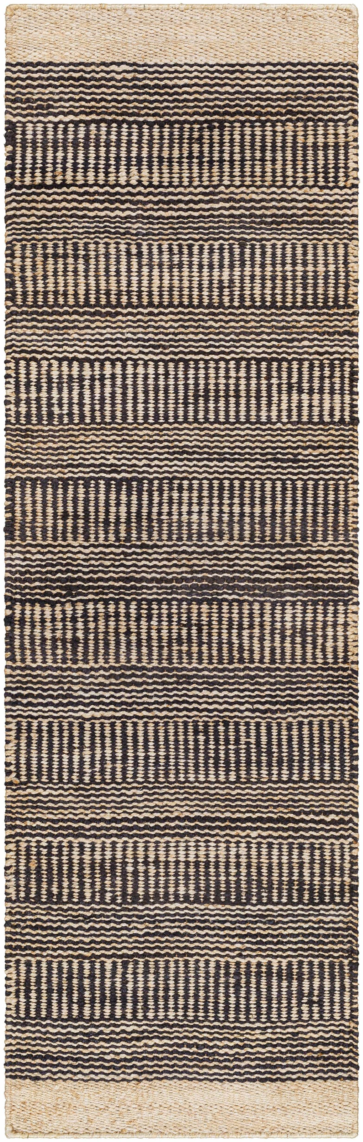 Hauteloom Elle SLMBELLEFA1 Tan Woven/Flatwoven Jute Rug