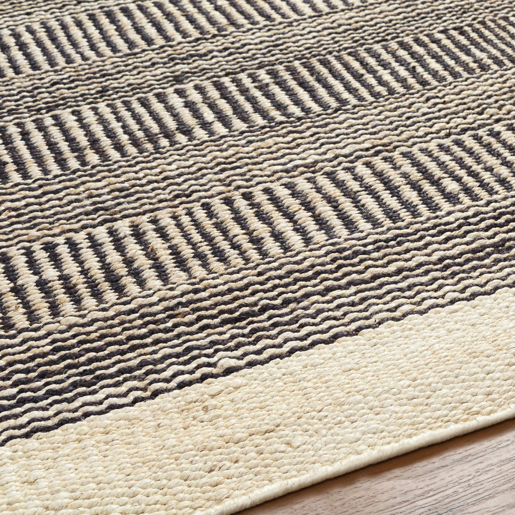 Hauteloom Elle SLMBELLEFA1 Tan Woven/Flatwoven Jute Rug