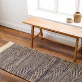 Hauteloom Elle SLMBELLEFA1 Tan Woven/Flatwoven Jute Rug