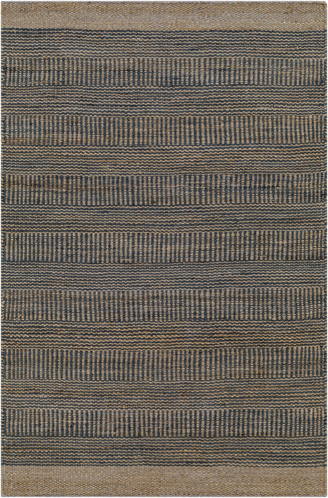 Hauteloom Elle SLMBELLEFA2 Navy Woven/Flatwoven Jute Rug