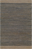 Hauteloom Elle SLMBELLEFA2 Navy Woven/Flatwoven Jute Rug