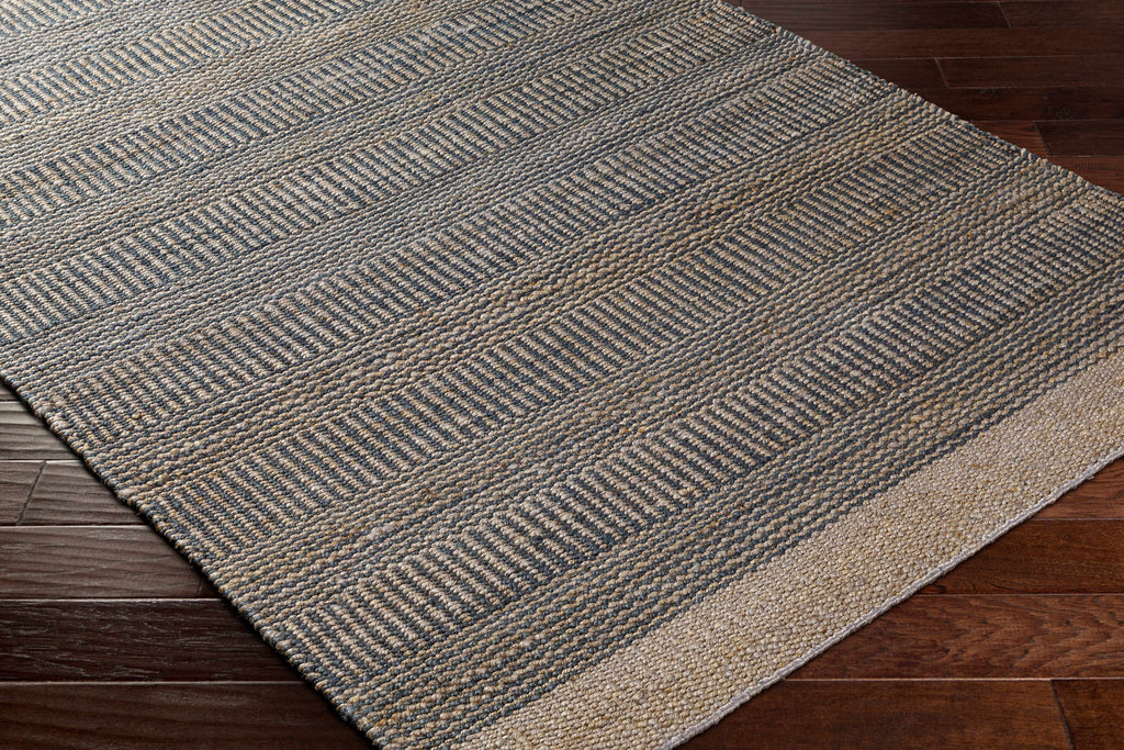 Hauteloom Elle SLMBELLEFA2 Navy Woven/Flatwoven Jute Rug
