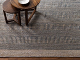 Hauteloom Elle SLMBELLEFA2 Navy Woven/Flatwoven Jute Rug