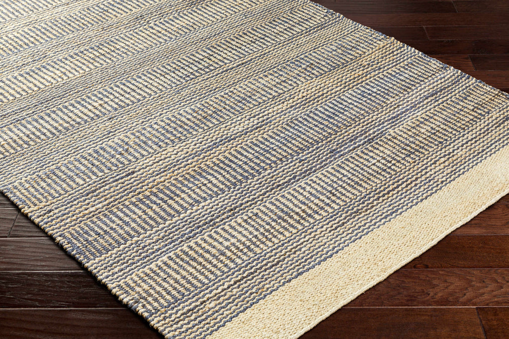 Hauteloom Elle SLMBELLEFA3 Denim Woven/Flatwoven Jute Rug