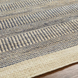 Hauteloom Elle SLMBELLEFA3 Denim Woven/Flatwoven Jute Rug