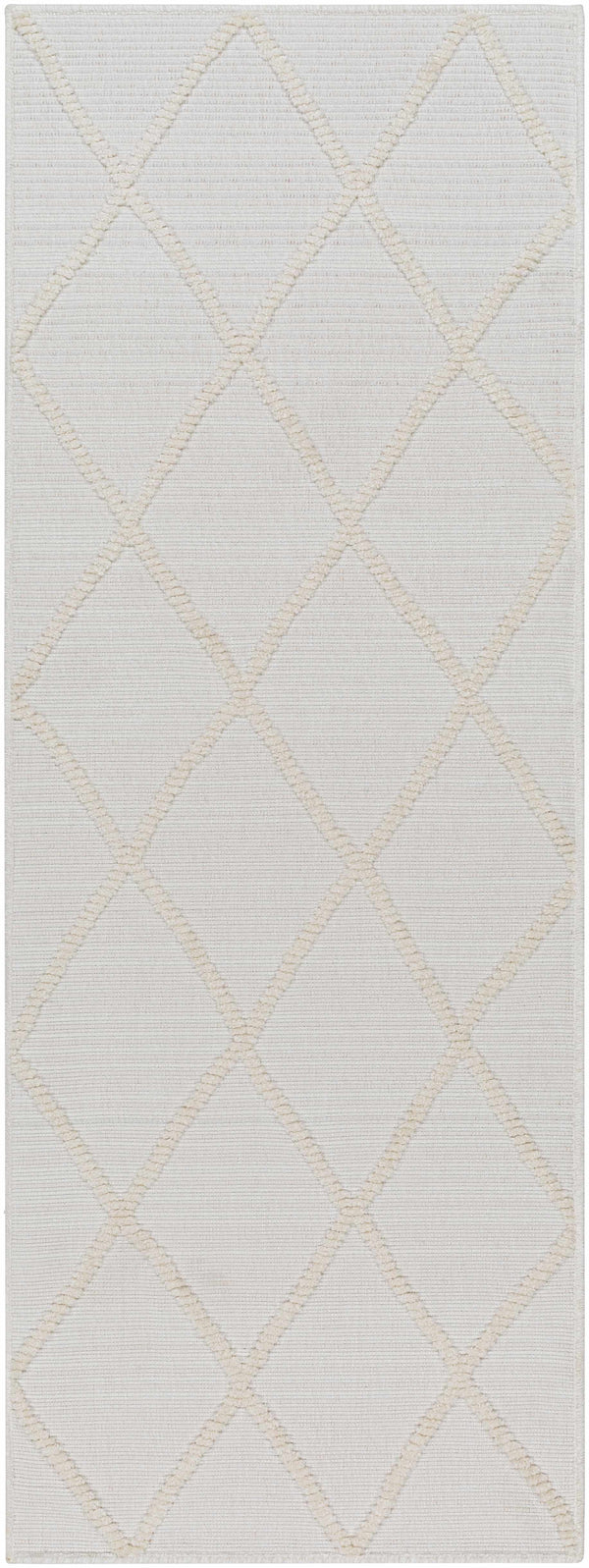 Hauteloom Amani SLYBAMANIA1 White Machine Made Polypropylene Rug