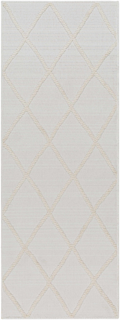 Hauteloom Amani SLYBAMANIA1 White Machine Made Polypropylene Rug