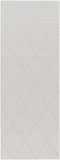 Hauteloom Amani SLYBAMANIA1 White Machine Made Polypropylene Rug
