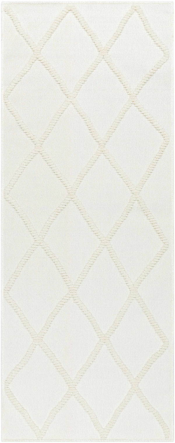 Hauteloom Amani SLYBAMANIA1 White Machine Made Polypropylene Rug