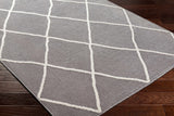 Hauteloom Amani SLYBAMANIA2 Gray Machine Made Polypropylene Rug