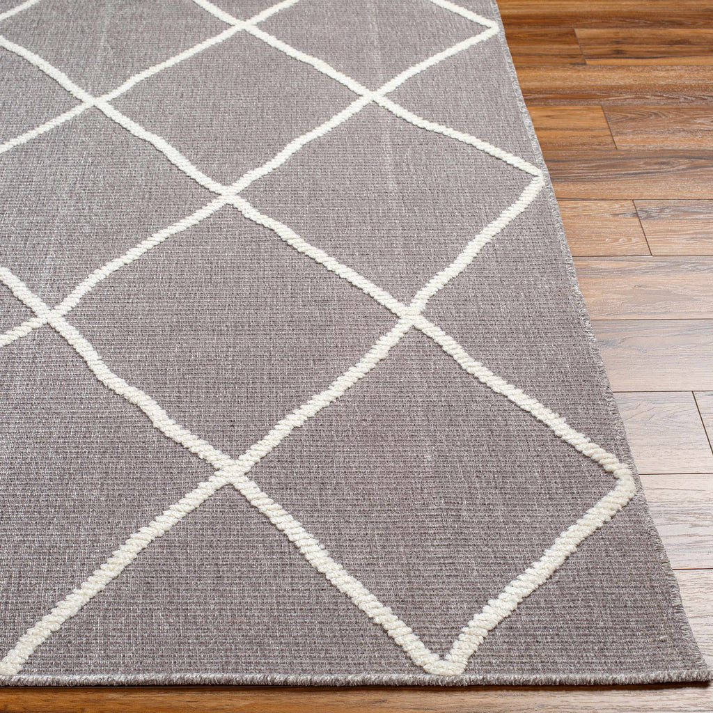 Hauteloom Amani SLYBAMANIA2 Gray Machine Made Polypropylene Rug