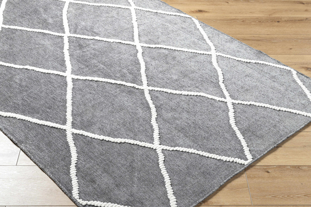 Hauteloom Amani SLYBAMANIA2 Gray Machine Made Polypropylene Rug