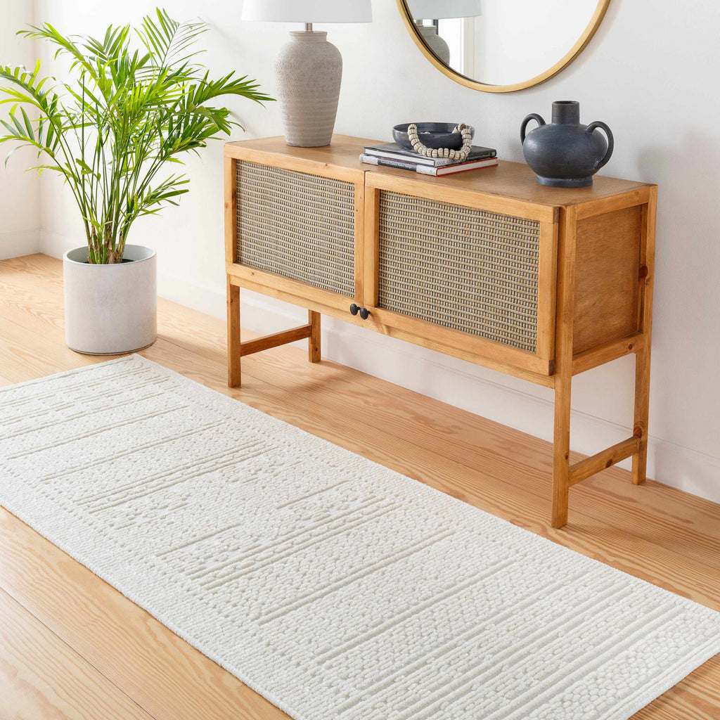 Hauteloom Bahar SLYBBAHARA1 Cream Machine Made Polypropylene Rug