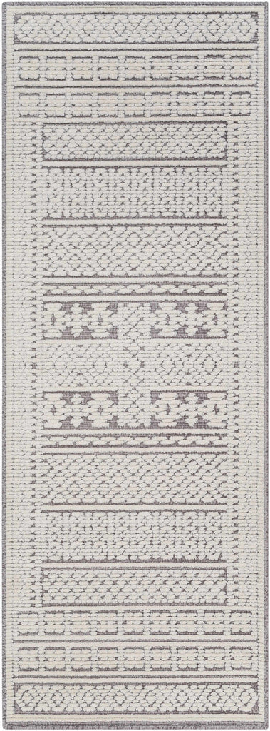 Hauteloom Bahar SLYBBAHARA2 Off White Machine Made Polypropylene Rug