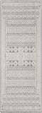 Hauteloom Bahar SLYBBAHARA2 Off White Machine Made Polypropylene Rug