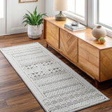 Hauteloom Bahar SLYBBAHARA2 Off White Machine Made Polypropylene Rug