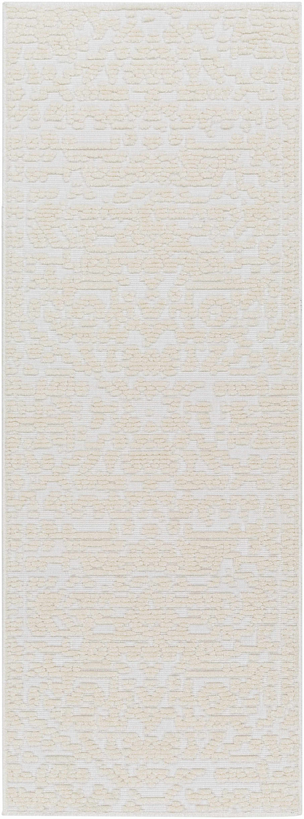 Hauteloom Beren SLYBBERENA1 White Machine Made Polypropylene Rug