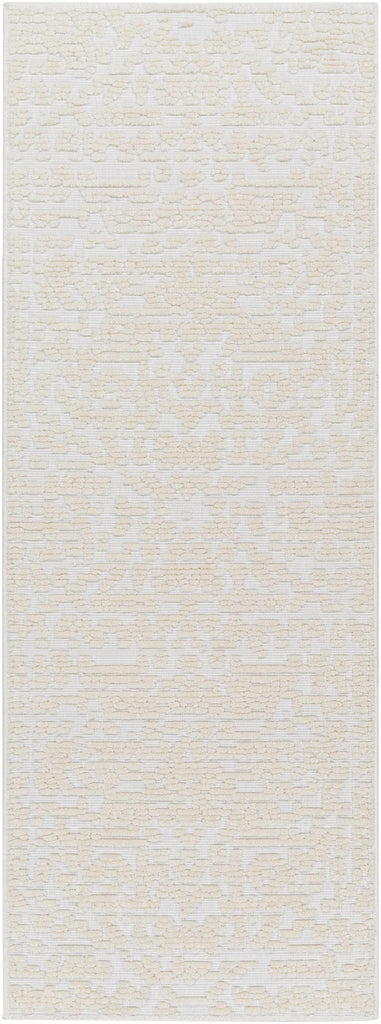 Hauteloom Beren SLYBBERENA1 White Machine Made Polypropylene Rug