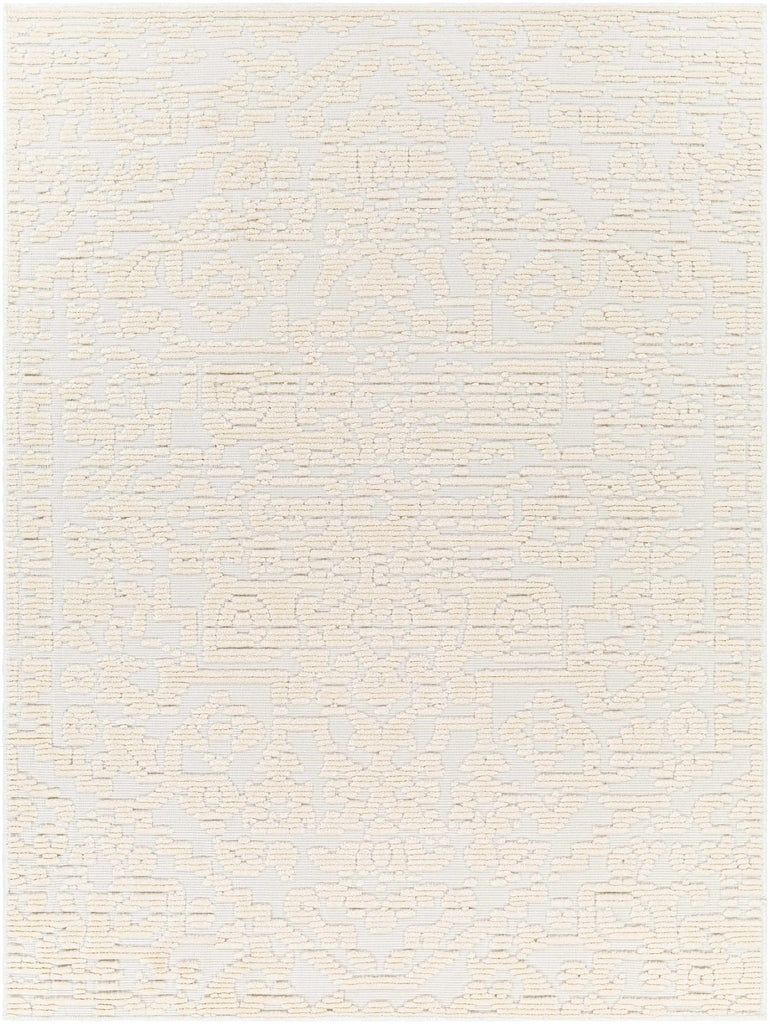 Hauteloom Beren SLYBBERENA1 White Machine Made Polypropylene Rug