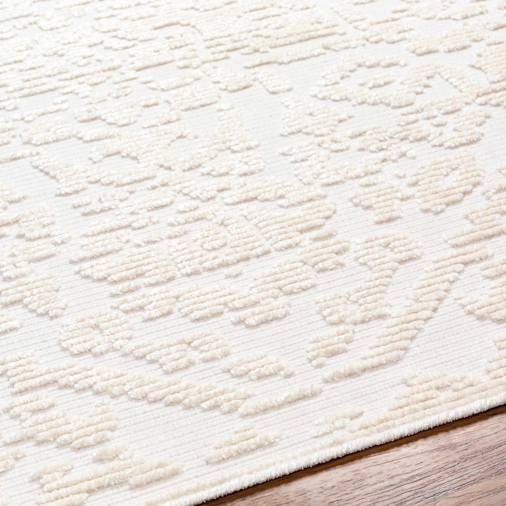 Hauteloom Beren SLYBBERENA1 White Machine Made Polypropylene Rug
