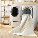 Hauteloom Keto SLYBKETO8A1 White Machine Made Polypropylene Rug