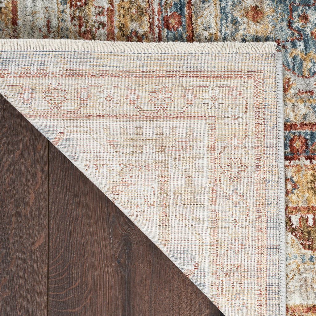 nourison sahar shr01 blue rug